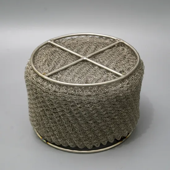 High Efficiency Demister Pad Metal Wire Mesh Mist Eliminator Filter for Scrubber Tower